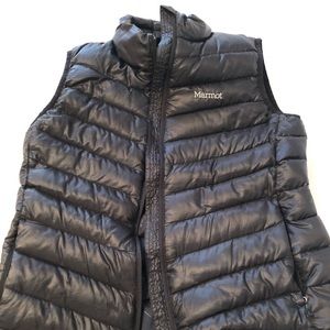 Marmot down vest (black)